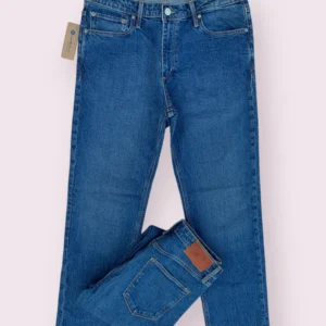 Men's Straight Fit Medium Blue Jeans DL4256