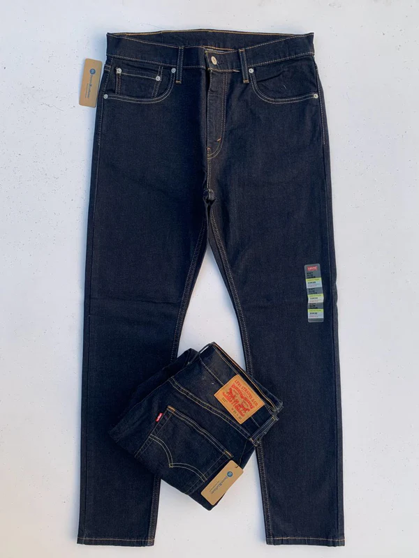 Men's 512 Slim Taper Fit Dark Blue Jean DL423 - Image 2